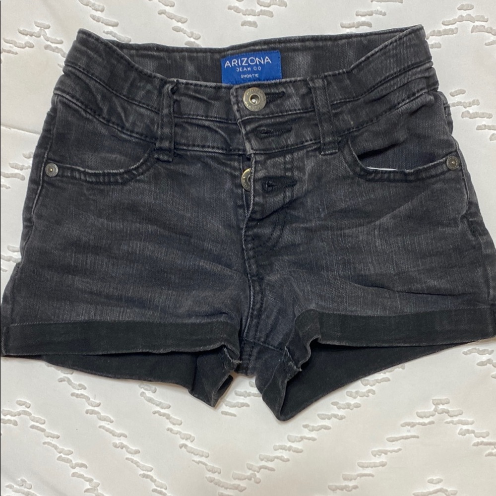 Arizona Jean Company Black Jean Shorts Classic Style